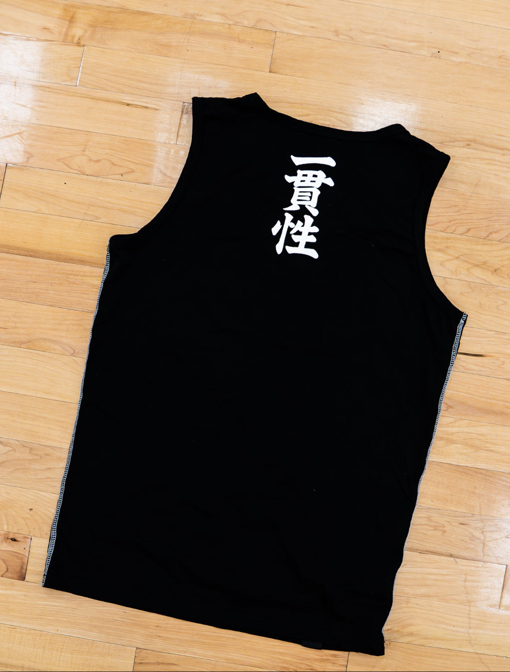 black WORK compression tank
