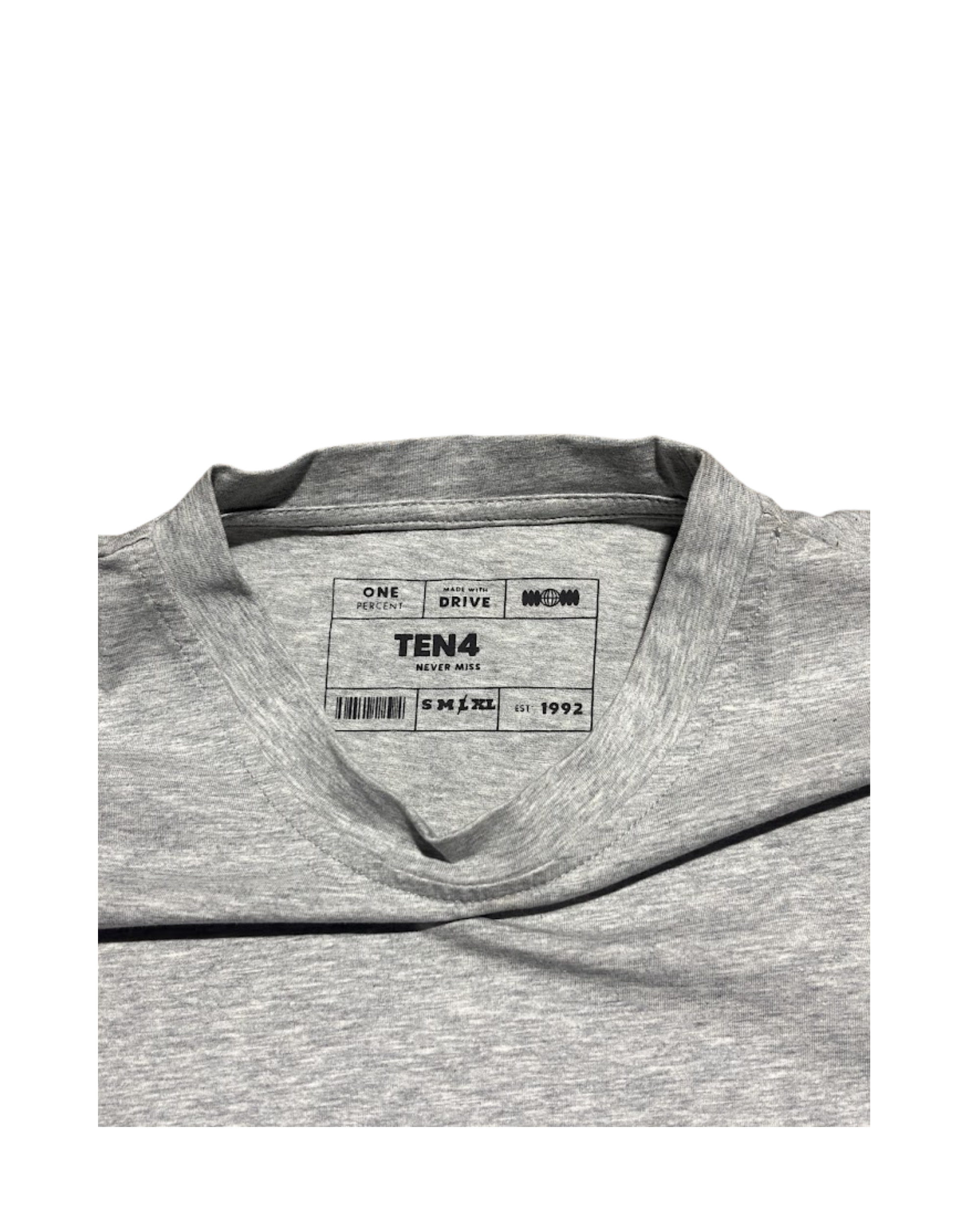 TENFOUR LAB WRK SWEAT ACTIVATED T SHIRT GREY