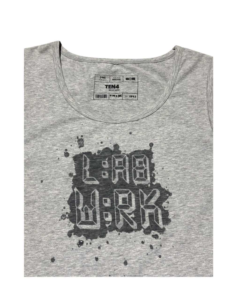 TEN4 GREY LAB WRK SWEAT ACTIVATED COMPRESSION TANK