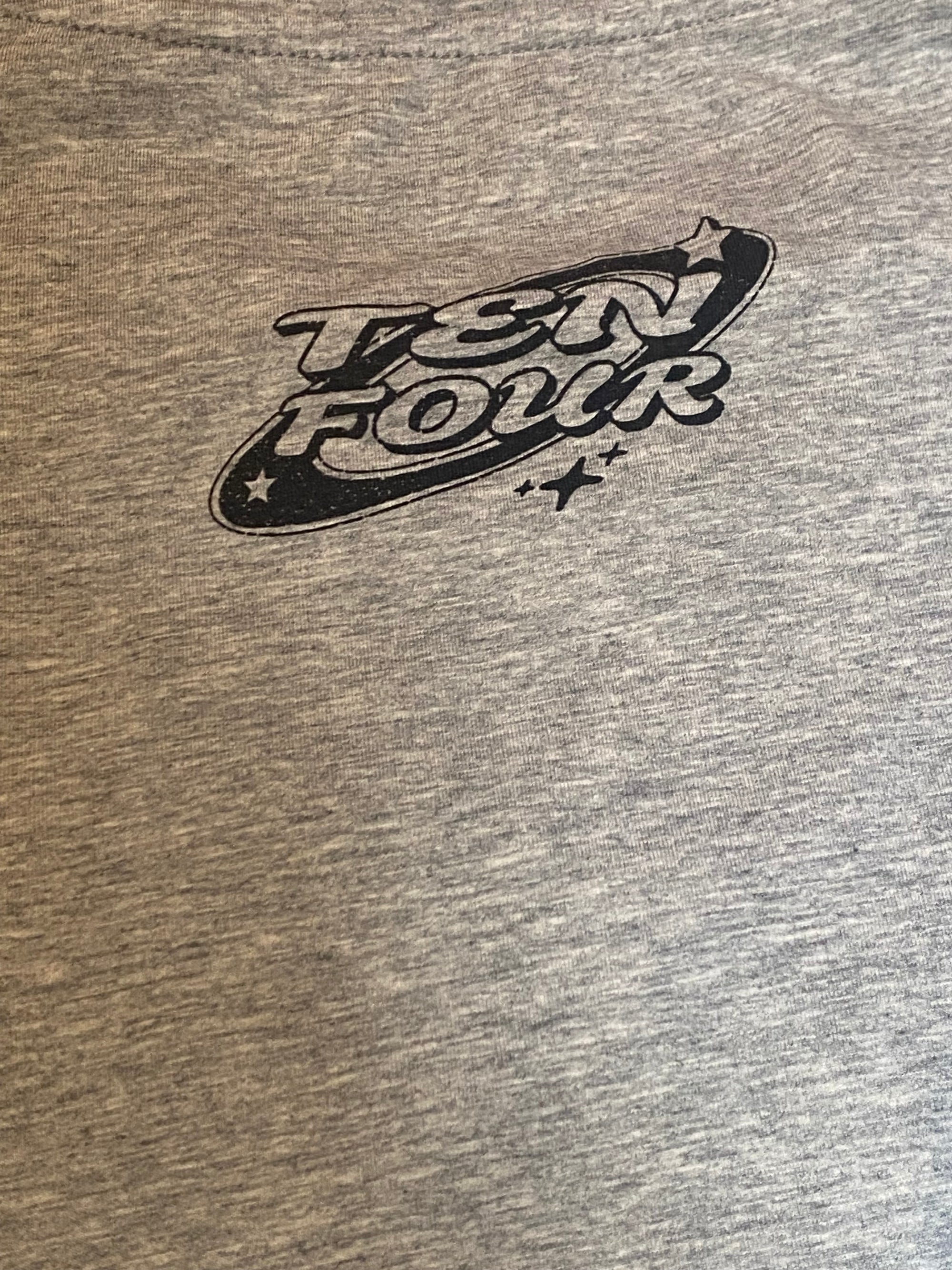 TENFOUR LAB WRK SWEAT ACTIVATED T SHIRT GREY