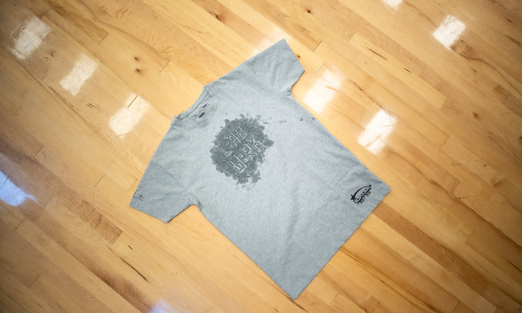 TENFOUR LAB WRK SWEAT ACTIVATED T SHIRT GREY