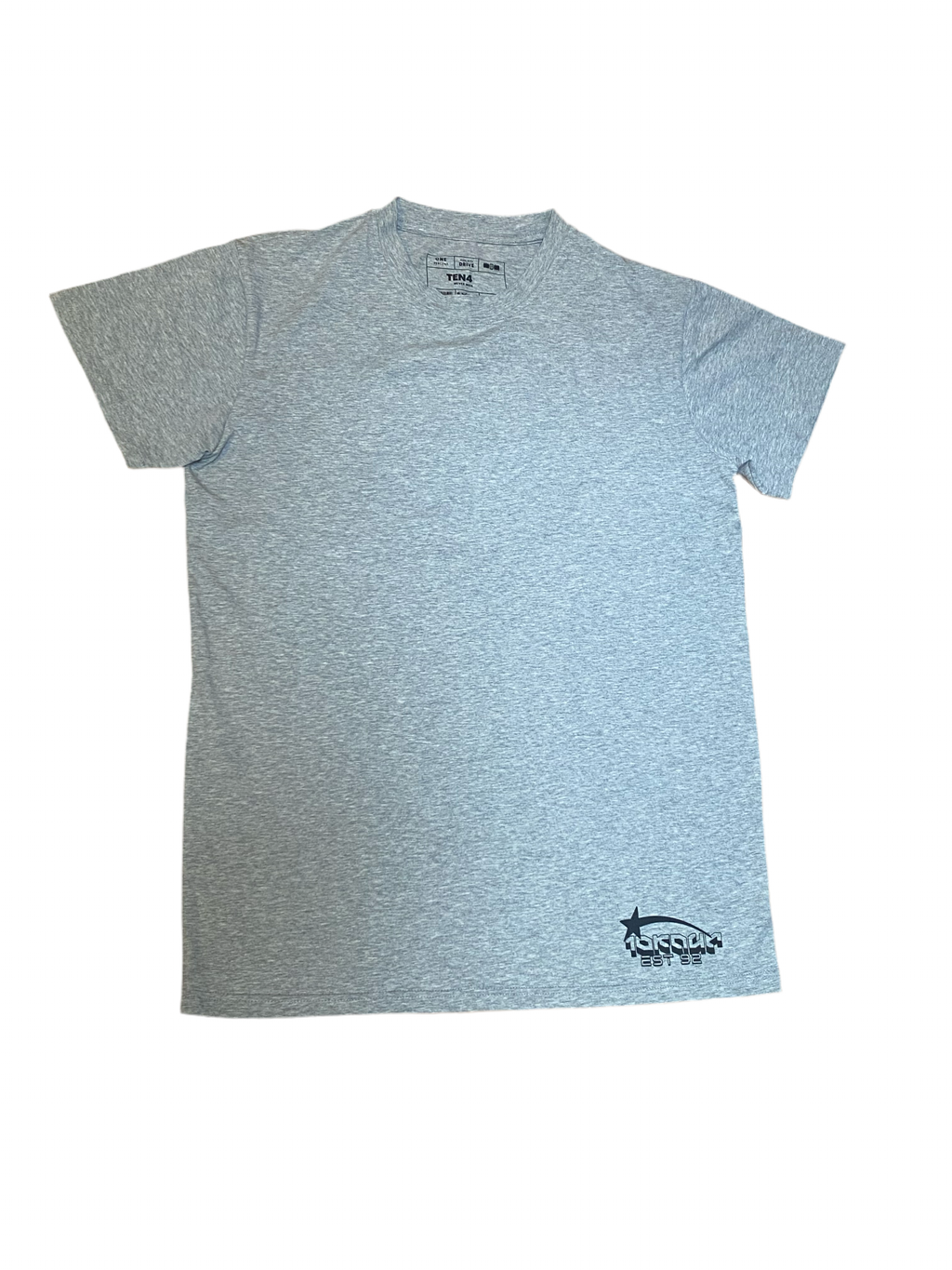 TENFOUR LAB WRK SWEAT ACTIVATED T SHIRT GREY