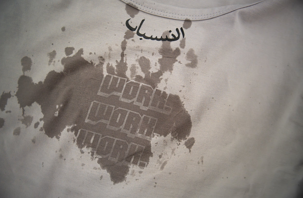 GREY LANGUAGES SWEAT ACTIVATED COMPRESSION TANK