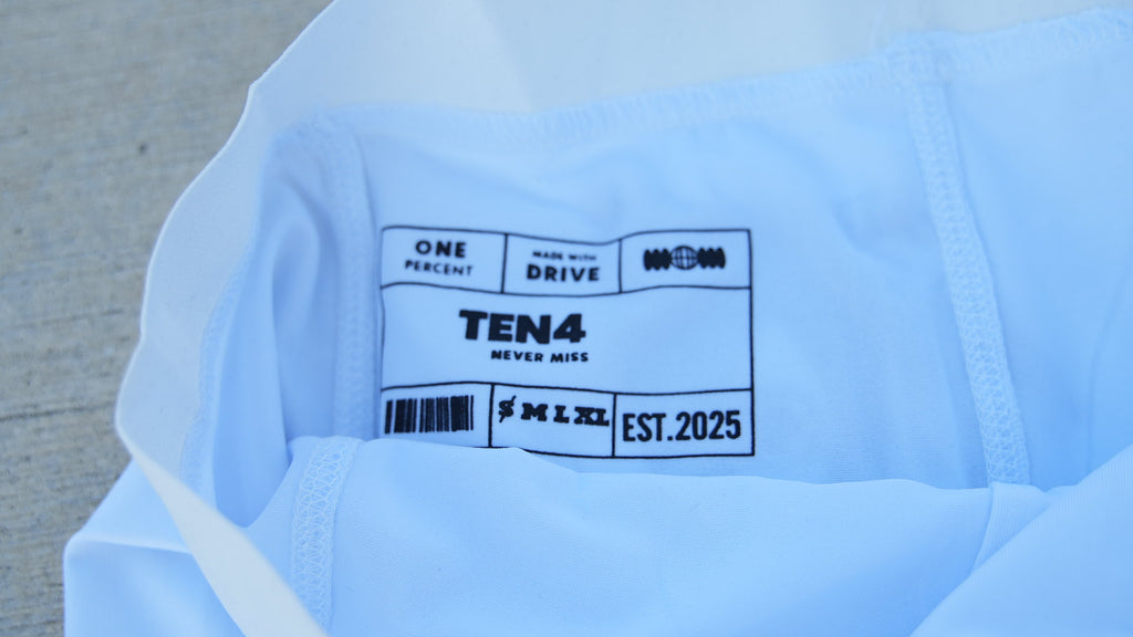 white compression pants heat activated