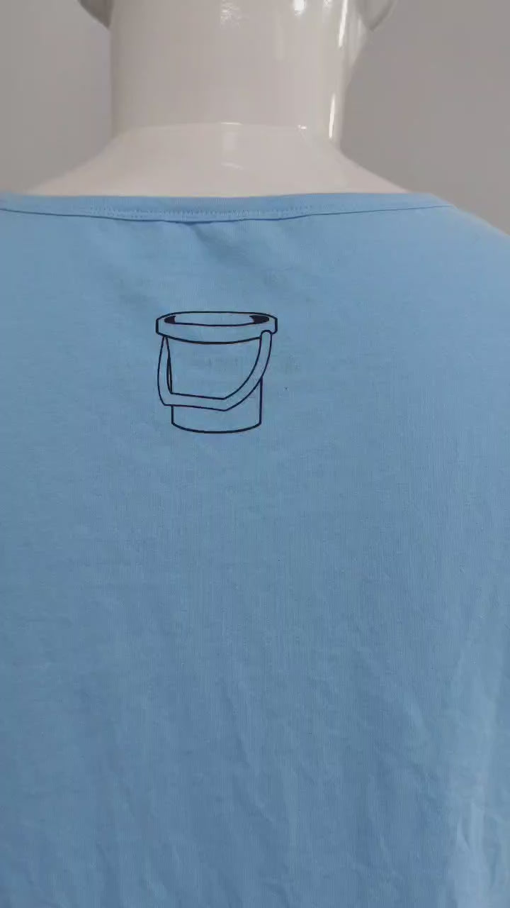 TEN4 LAB WRK SWEAT ACTIVATED COMPRESSION TANK LIGHT BLUE