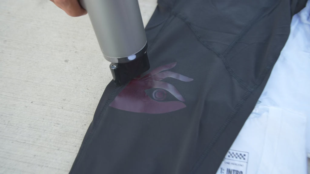 black compression pants heat activated